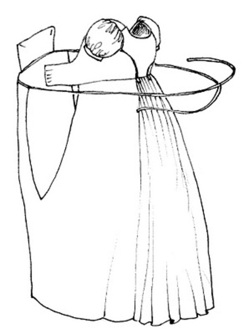 Product picture Regency/Empire Bib-Front Gown Pattern